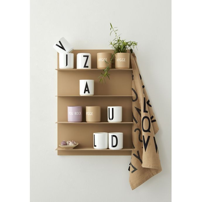 Porcelánový hrneček/dózička Letters