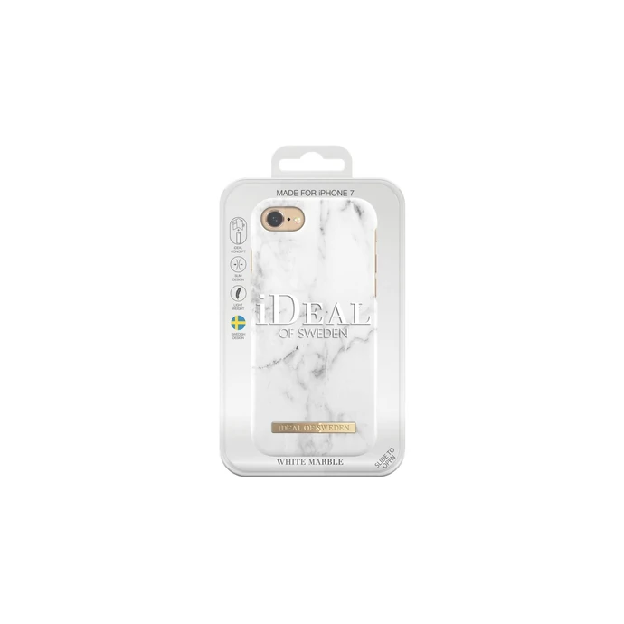 Kryt na iPhone 6/6s/7/8  iDeal of Sweden White Marble