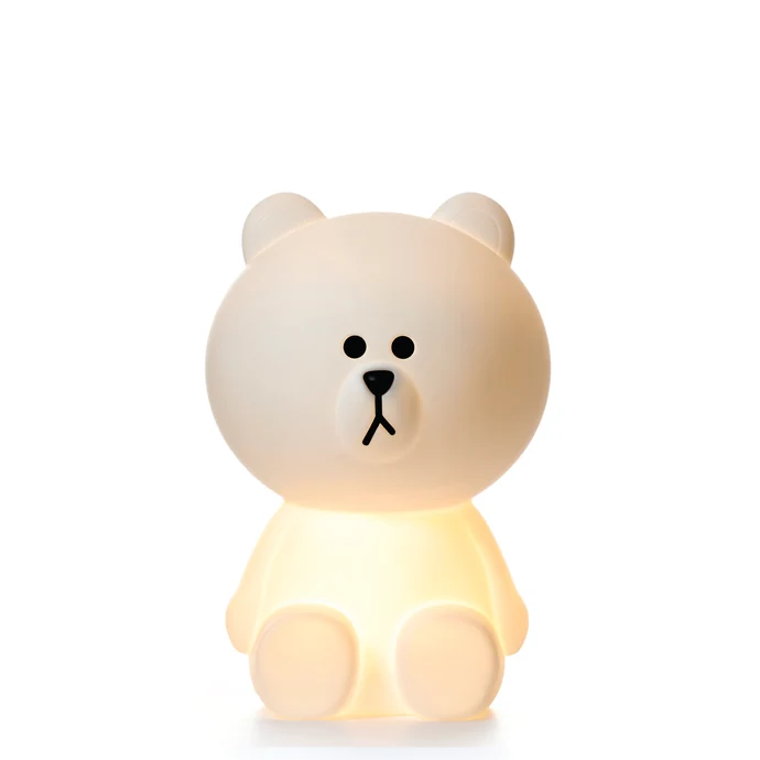 Svítící dětská medvědí LED lampa Bruno XL