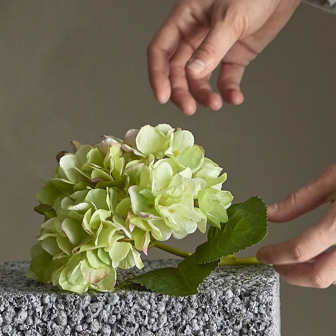 Umělá květina Hydrangea White 36 cm