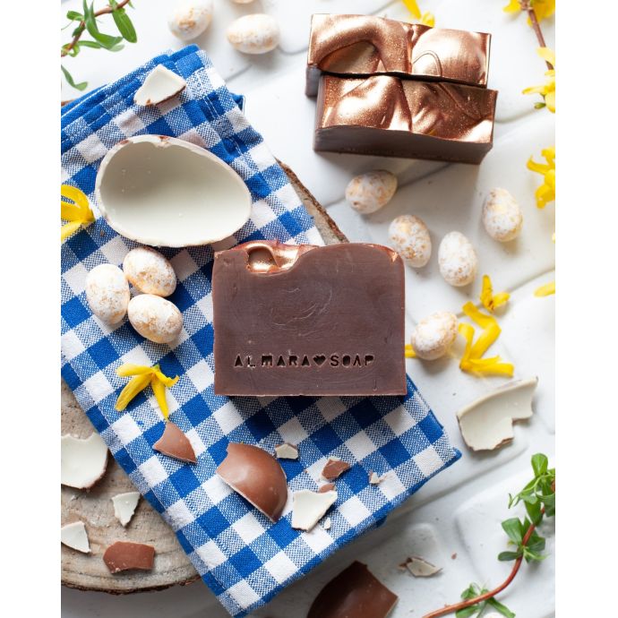 Přírodní mýdlo Gold Chocolate