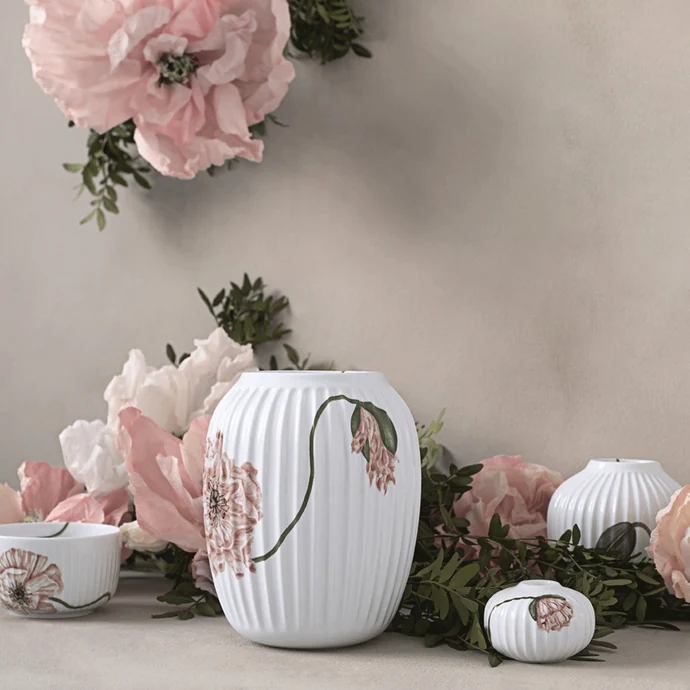 Porcelánová váza Hammershøi Poppy 20 cm