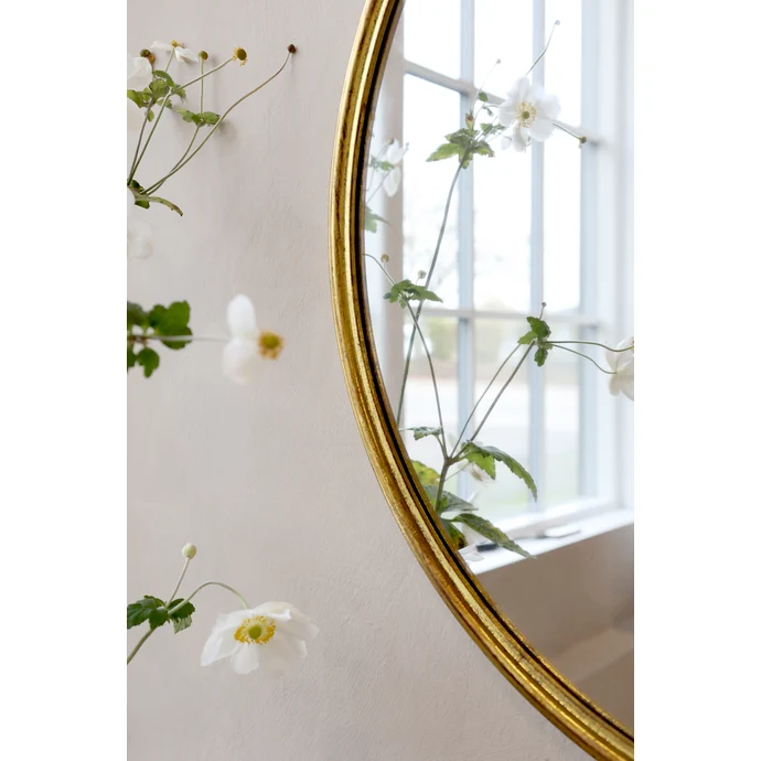 Nástěnné zrcadlo Round Décor Edge Ø 60 cm