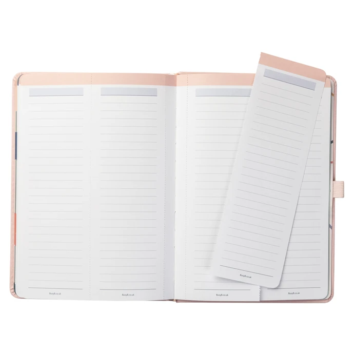 Týdenní diář Perfect Planner Pale Pink Faux 2022/23