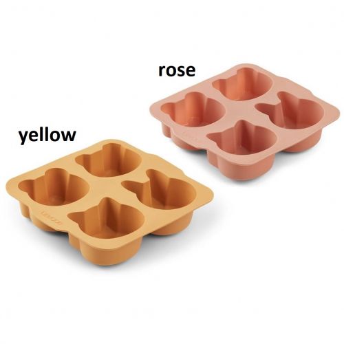 Silikonová forma na pečení Mariam Yellow/Rose