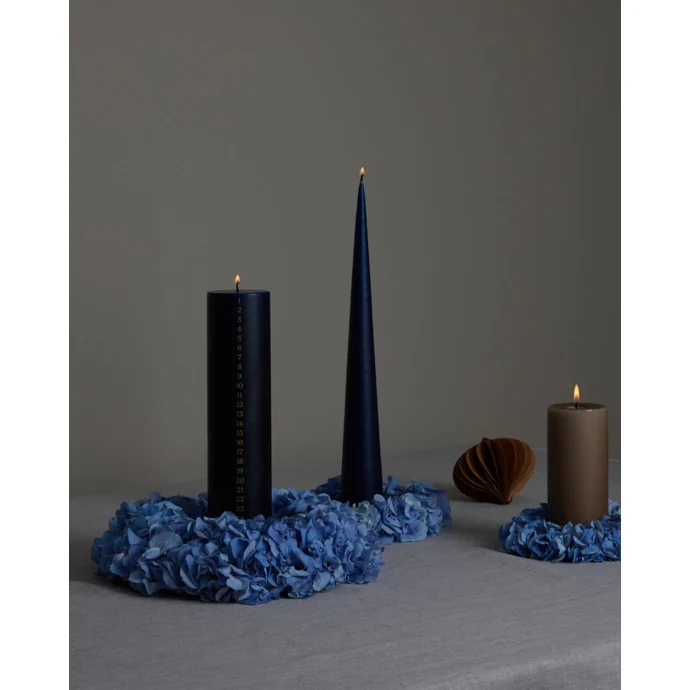 Adventní svíčka Cone 37 cm – Royal Navy