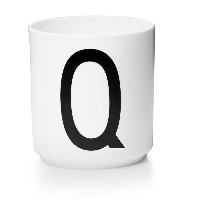 Porcelánový hrneček/dózička Letters