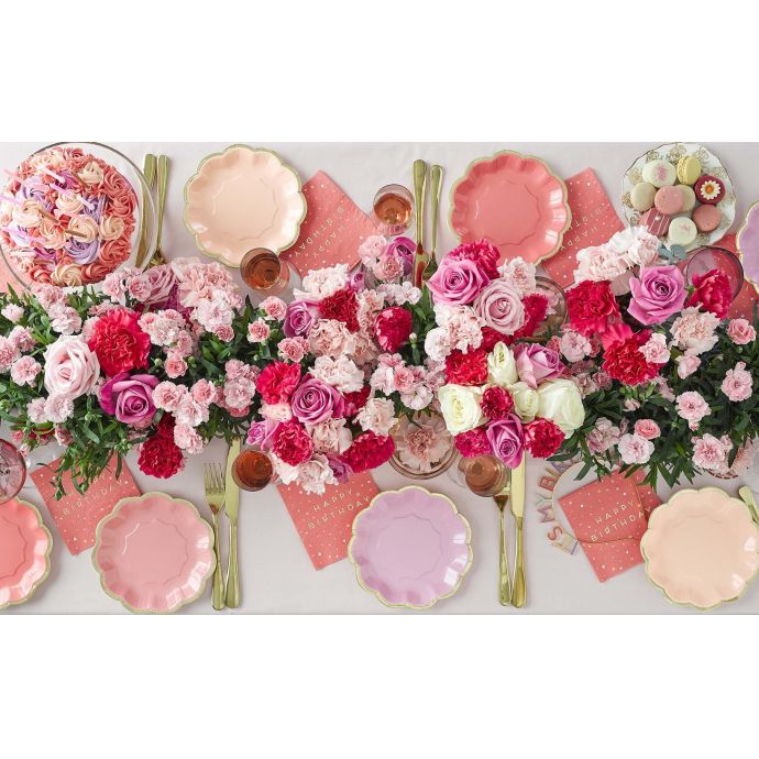 Dortové svíčky Rose Candles 16 ks