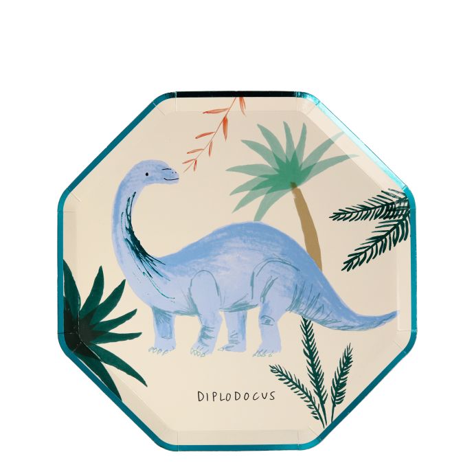 Papírový talíř Dinosaur Kingdom 8 ks
