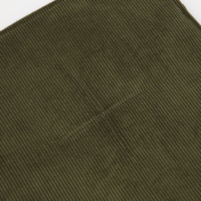 Podsedák na židli Cord Green 35x35 cm