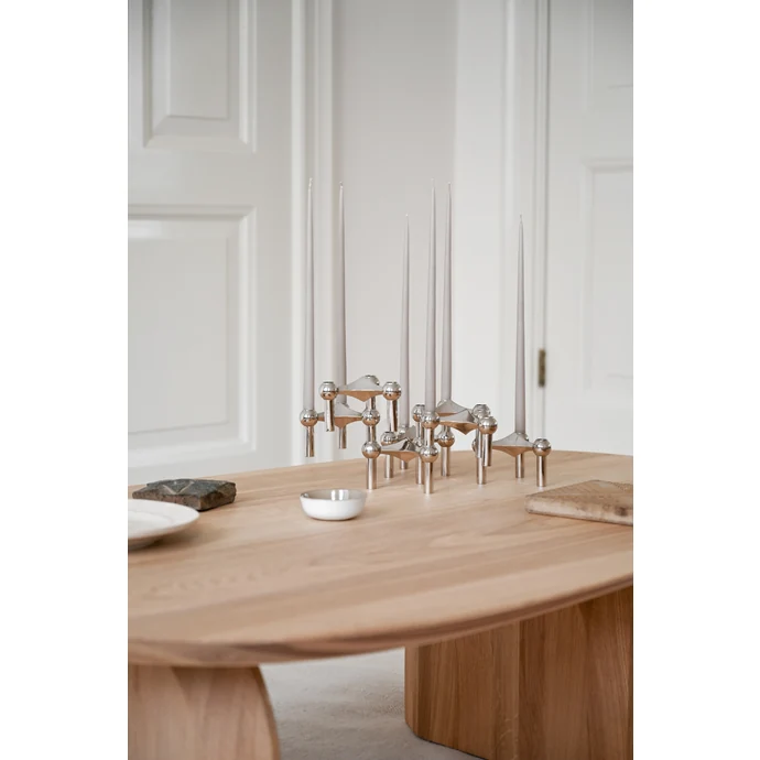 Vysoká svíčka STOFF Nagel by Ester&Erik Sand – set 6 ks
