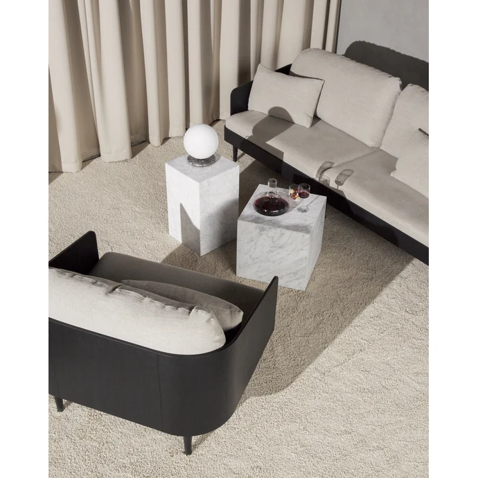 Mramorový stolek Plinth Cubic Marble Carrara