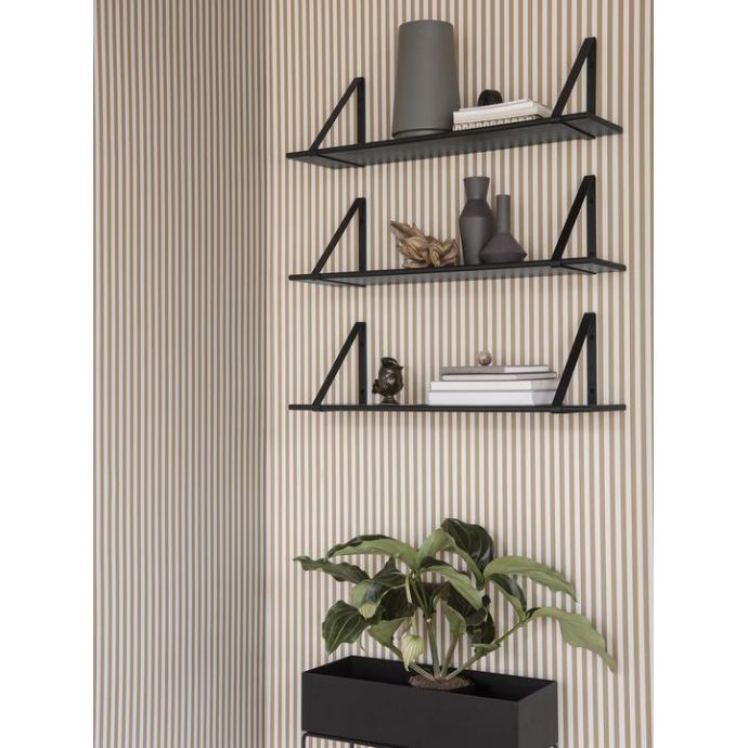 Designový truhlík na stojanu Black