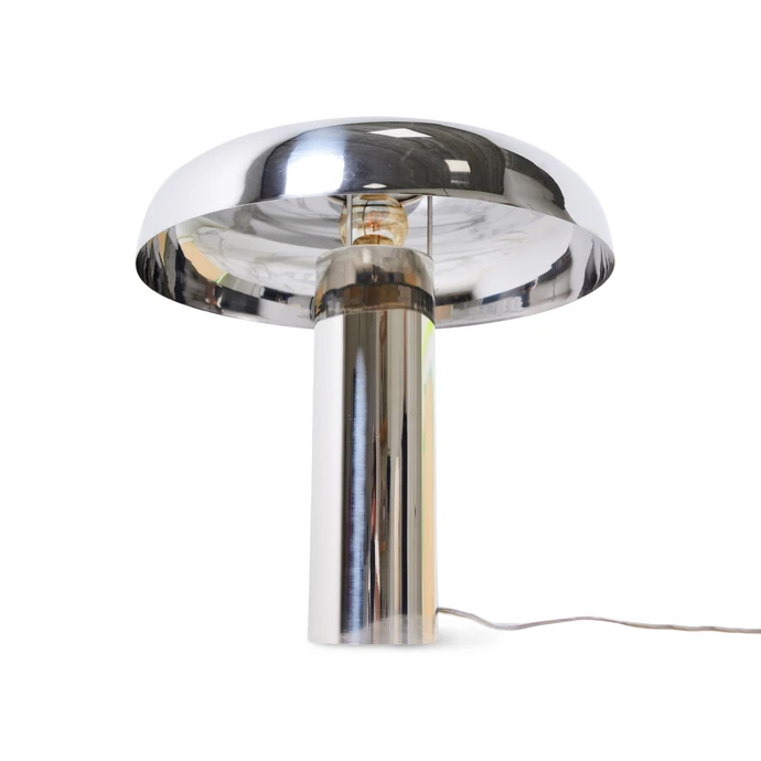 Stolní lampa Mushroom Chrome