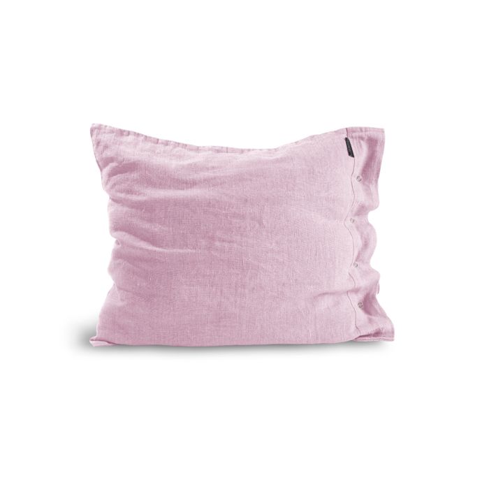 Přírodní lněné povlečení Dusty Pink