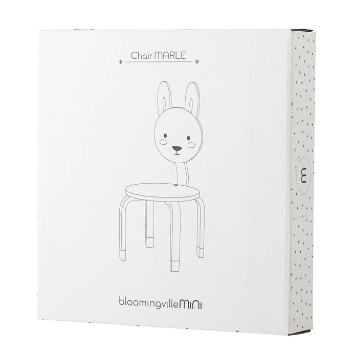 Dětská židle Marle Bunny Grey