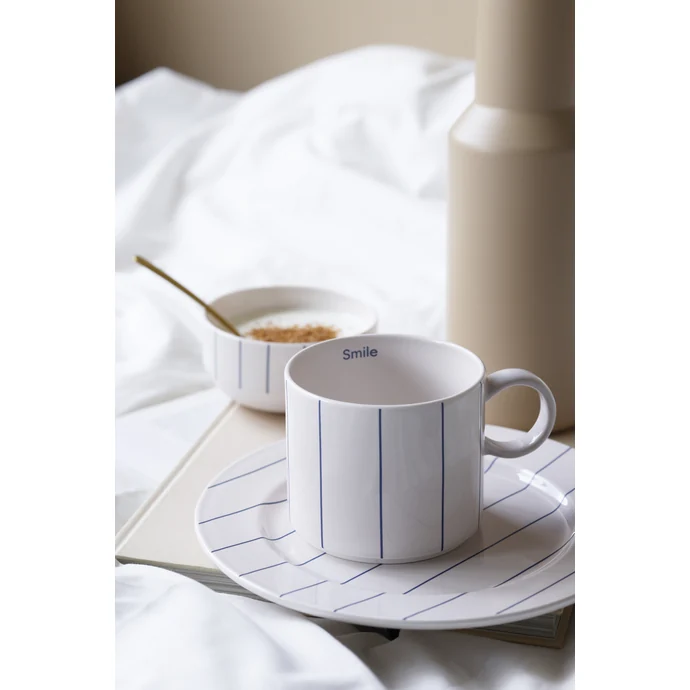 Porcelánový talíř Jumbo Pyjamas Red 23 cm