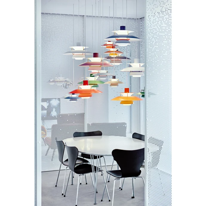 Závěsná lampa PH 5 White Classic