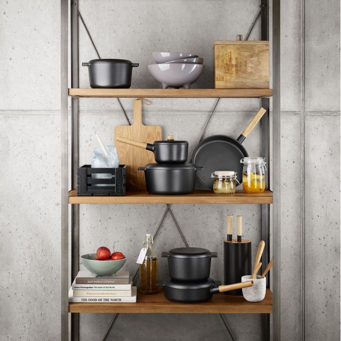 Hliníkový hrnec s poklicí Pot Nordic Kitchen 3 l