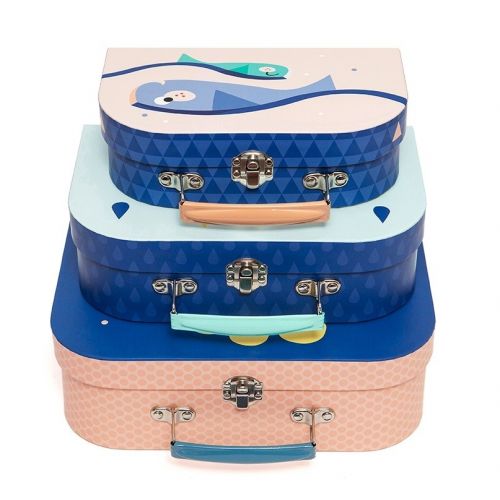 Dětský kufřík Blue Mix - 3 druhy