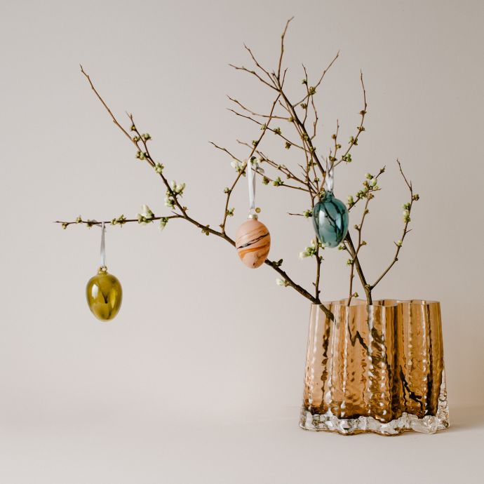 Dekorativní vajíčka Marble Easter Eggs - set 4 ks