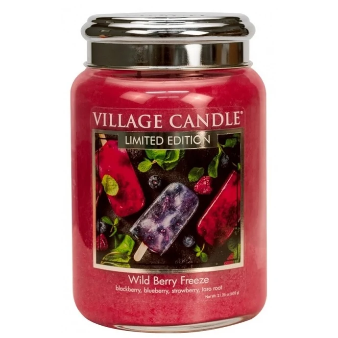 Svíčka Village Candle - Wild Berry Freeze 602g