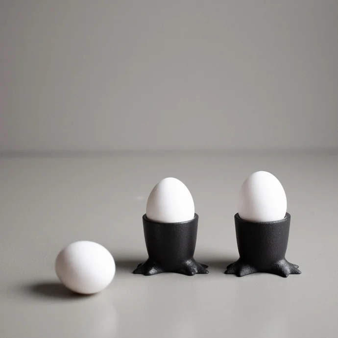 Stojánek na vajíčko Walking Egg - set 3 ks
