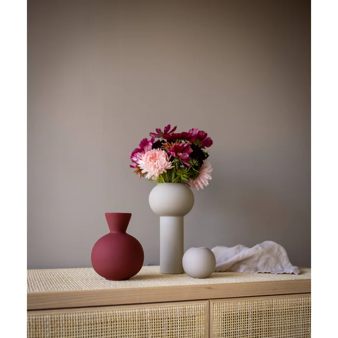 Keramická váza Pillar Sand 24 cm