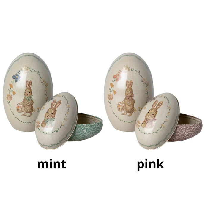 Velikonoční dekorace Easter Egg Metal  - set 2 ks