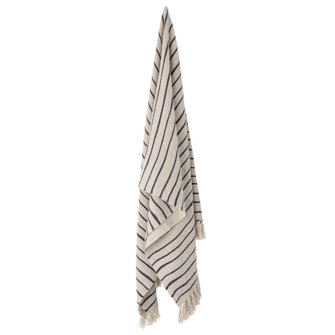 Bavlněný přehoz Eia Nature Stripe 150×120 cm