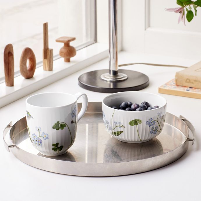 Porcelánový hrnek Hammershøi Summer Forget me not