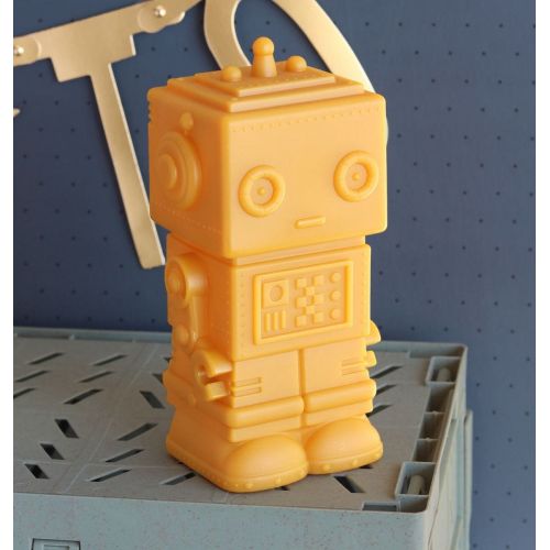 Dětská LED lampička Robot Aztec Gold