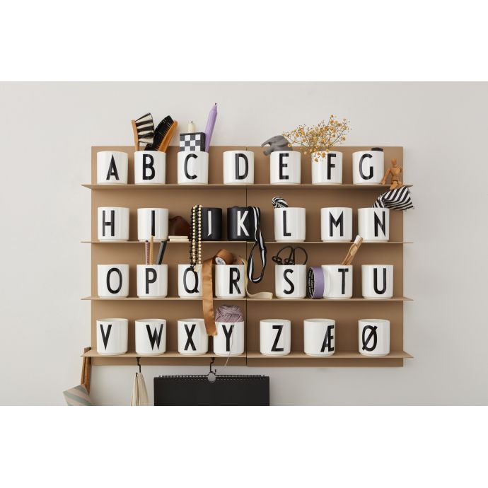 Porcelánový hrneček/dózička Letters