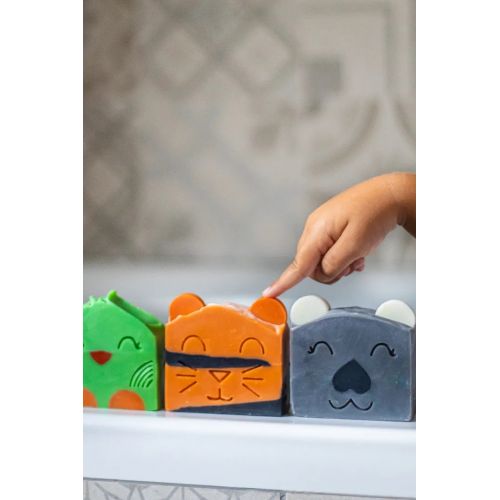 Přírodní mýdlo pro děti My Happy Tiger - pomeranč