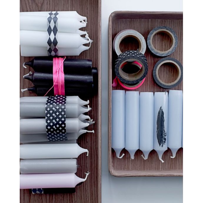 Samolepící designová páska Black patterns