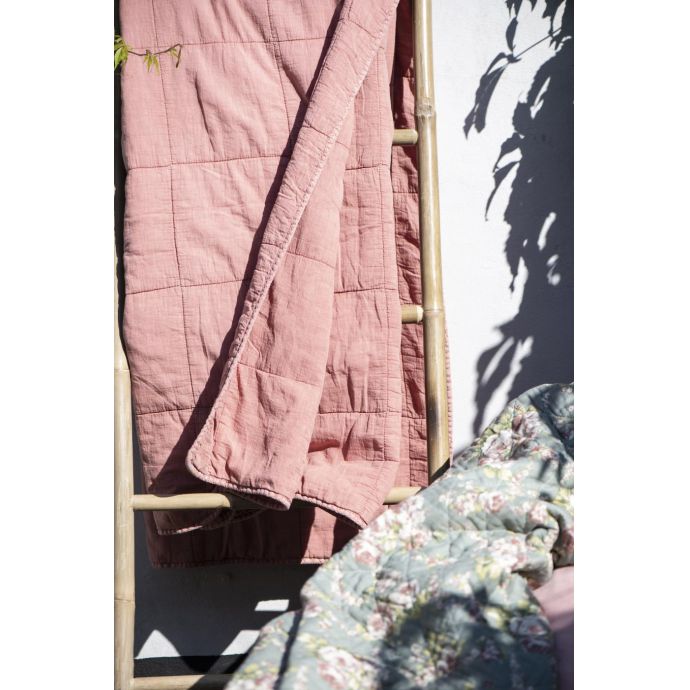 Prošívaná deka Pastel Pink Desert Rose