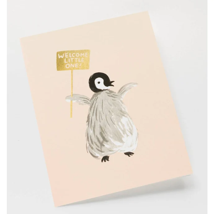 Přání s obálkou Welcome Penguin