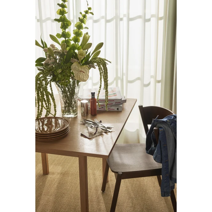 Skleněná váza Ruffle Clear 30 cm