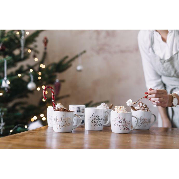Porcelánový hrnek Nejkrásnější část roku