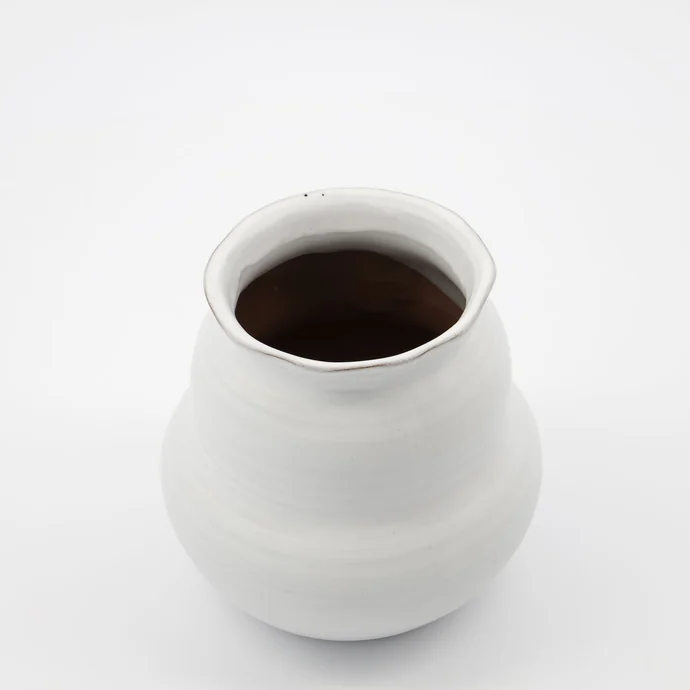 Keramická váza Juno White 15 cm