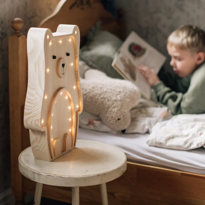 Dětská LED lampička Teddy Bear Brown