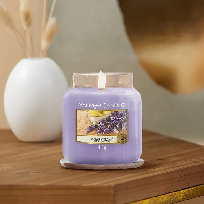 Svíčka Yankee Candle 411gr - Lemon Lavender