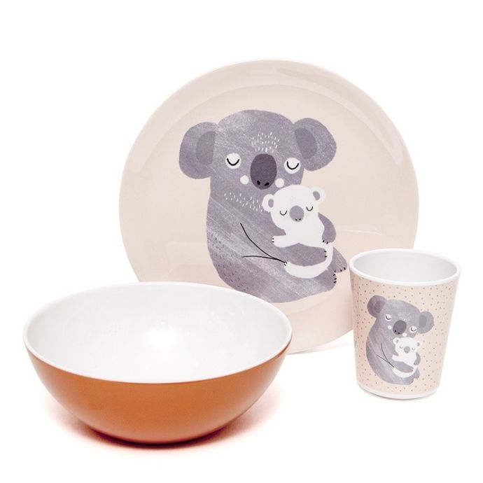 Dětská melaminová miska Koala