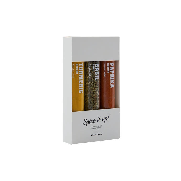 Sada koření Basil / Paprika Chilli / Turmeric – 3 × 11 g