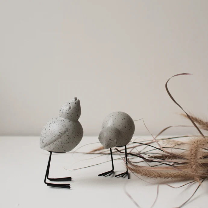 Velikonoční dekorace Swedish Birds Mole Dot - set 2 ks