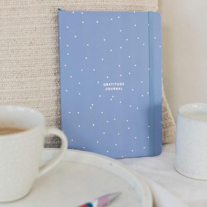 Zápisník pro deník vděčnosti Gratitude Journal Periwinkle