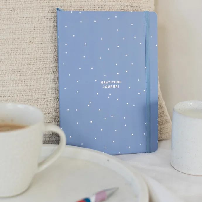 Zápisník pro deník vděčnosti Gratitude Journal Periwinkle