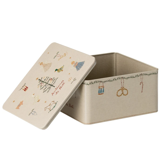 Plechový box Ambiance de Noël - set 2 ks