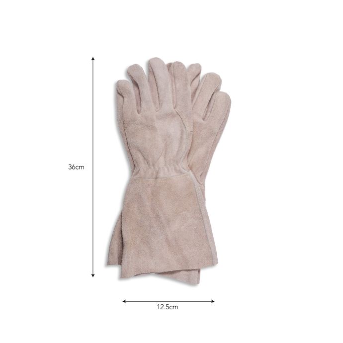 Kožené ochranné rukavice Suede