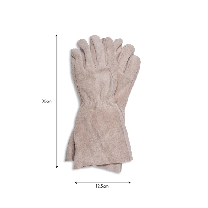 Kožené ochranné rukavice Suede